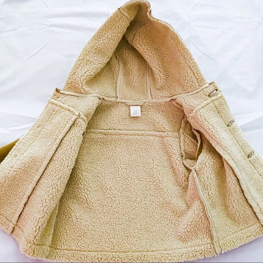 GYMBOREE | Mustard | FAUX SUEDE COAT